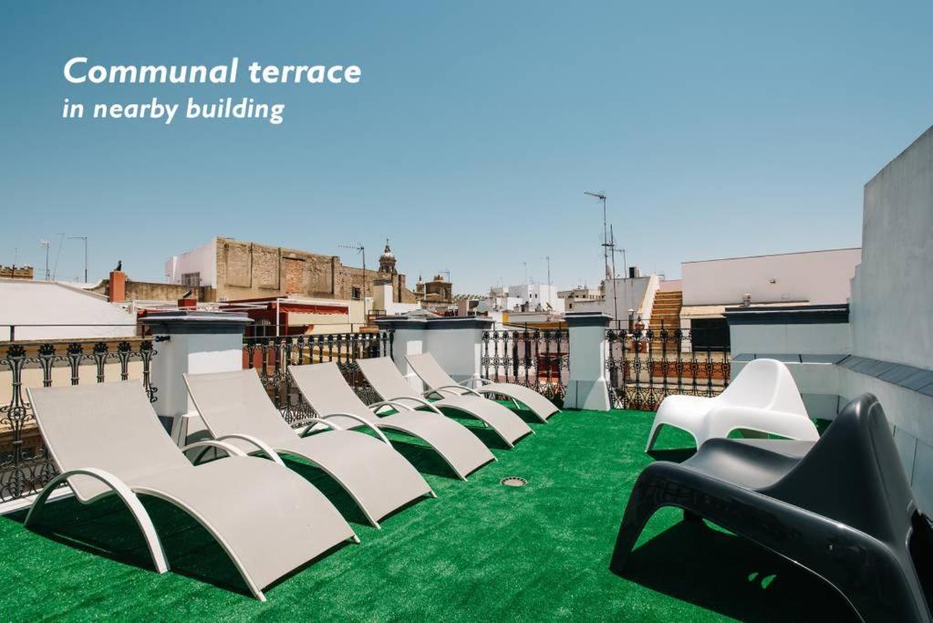 Hostly Rivero 2B Center-Fibre-Communal Terrace-Parking Optional-Cless Sevilla Eksteriør bilde